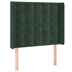 VidaXL 3120065 tête de lit et pied de lit Vert foncé