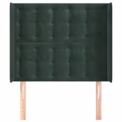 VidaXL 3120065 tête de lit et pied de lit Vert foncé