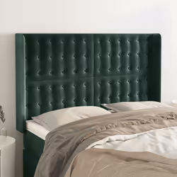 VidaXL 3120077 tête de lit et pied de lit Vert foncé