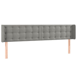 VidaXL 3120080 tête de lit et pied de lit Gris clair