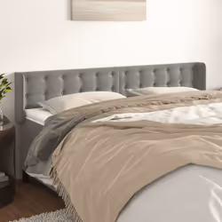 VidaXL 3120080 tête de lit et pied de lit Gris clair