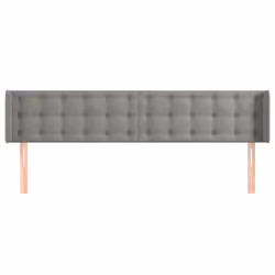 VidaXL 3120080 tête de lit et pied de lit Gris clair