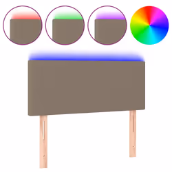 VidaXL 3121358, Taupe, Polyester, Bois, 2000 mm, 78 cm, 88 cm, 50 mm