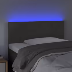 VidaXL 3121369 tête de lit et pied de lit Gris foncé