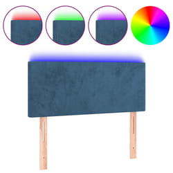 VidaXL 3121390 tête de lit et pied de lit Bleu foncé