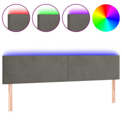 VidaXL 3121393 tête de lit et pied de lit Gris foncé