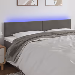 VidaXL 3121399 tête de lit et pied de lit Gris foncé