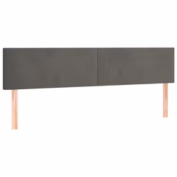 VidaXL 3121399 tête de lit et pied de lit Gris foncé - Vue supplémentaire 4