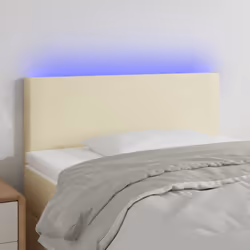 VidaXL 3121418 tête de lit et pied de lit Crème