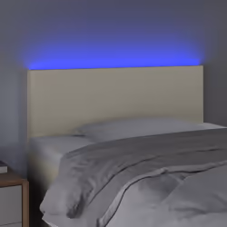 VidaXL 3121418 tête de lit et pied de lit Crème