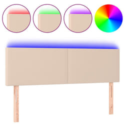 VidaXL 3121427 tête de lit et pied de lit Cappucino