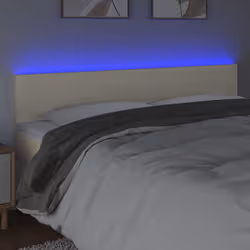 VidaXL 3121430 tête de lit et pied de lit Crème - Vue supplémentaire 3