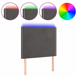 VidaXL 3121509, Gris foncé, Polyester, Bois, 900 mm, 78 cm, 88 cm, 50 mm