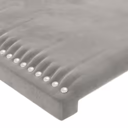 VidaXL 3121520 tête de lit et pied de lit Gris clair - Vue supplémentaire 5