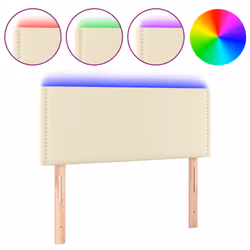 VidaXL 3121558, Crème, Coton, Polyester, Polyvinyl chloride (PVC), 1000 mm, 78 cm, 88 cm, 50 mm