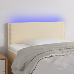 VidaXL 3121558 tête de lit et pied de lit Crème
