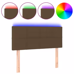 VidaXL 3121589, Marron foncé, Polyester, Bois, 800 mm, 78 cm, 88 cm, 50 mm
