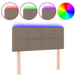VidaXL 3121590 tête de lit et pied de lit Taupe
