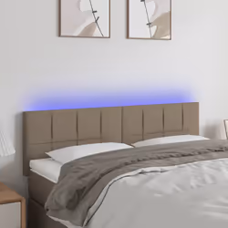 VidaXL 3121630 tête de lit et pied de lit Taupe