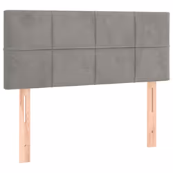 VidaXL 3121642 tête de lit et pied de lit Gris clair - Vue supplémentaire 4