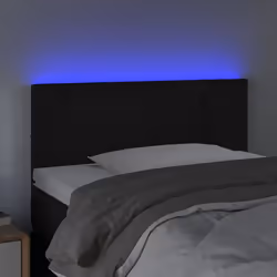 VidaXL 3121644 tête de lit et pied de lit Noir