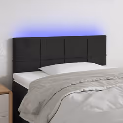 VidaXL 3121650 tête de lit et pied de lit Noir