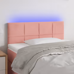 VidaXL 3121653 tête de lit et pied de lit Rose