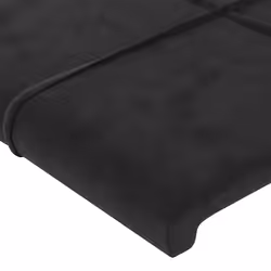 VidaXL 3121656 tête de lit et pied de lit Noir - Vue supplémentaire 5