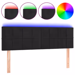 VidaXL 3121662, Noir, Polyester, Bois, 1440 mm, 78 cm, 88 cm, 50 mm
