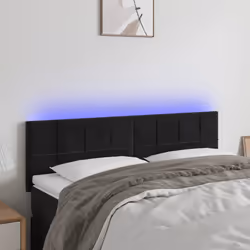 VidaXL 3121662 tête de lit et pied de lit Noir
