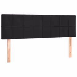 VidaXL 3121662 tête de lit et pied de lit Noir - Vue supplémentaire 4