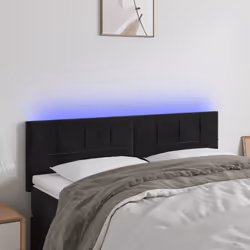 VidaXL 3121668 tête de lit et pied de lit Noir