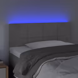 VidaXL 3121678 tête de lit et pied de lit Gris clair