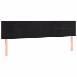 VidaXL 3121680 tête de lit et pied de lit Noir - Vue supplémentaire 4