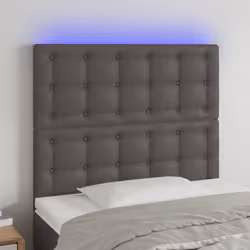 VidaXL 3121712 tête de lit et pied de lit Gris