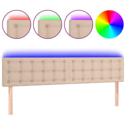VidaXL 3121719 tête de lit et pied de lit Cappucino