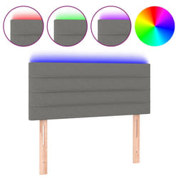 VidaXL 3121727 tête de lit et pied de lit Gris foncé