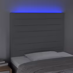 VidaXL 3121750 tête de lit et pied de lit Gris clair