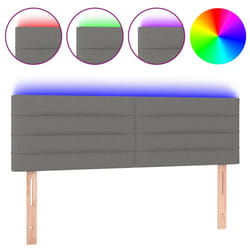 VidaXL 3121751 tête de lit et pied de lit Gris foncé