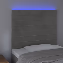 VidaXL 3121806 tête de lit et pied de lit Gris clair