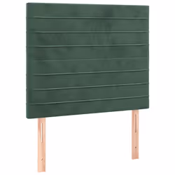VidaXL 3121809 tête de lit et pied de lit Vert foncé - Vue supplémentaire 4