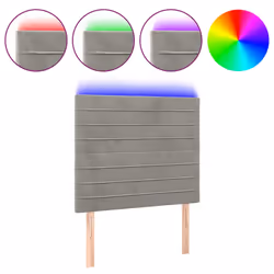 VidaXL 3121818, Gris clair, Polyester, Bois, 2000 mm, 78 cm, 88 cm, 50 mm