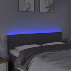 VidaXL 3121849 tête de lit et pied de lit Gris foncé