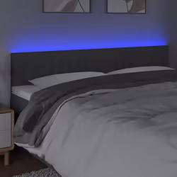 VidaXL 3121857 tête de lit et pied de lit Gris foncé