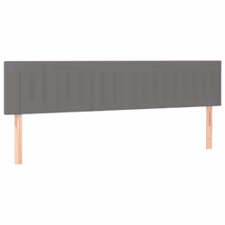 VidaXL 3121865 tête de lit et pied de lit Gris foncé - Vue supplémentaire 4