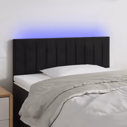 VidaXL 3121882 tête de lit et pied de lit Noir