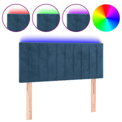 VidaXL 3121896 tête de lit et pied de lit Bleu foncé