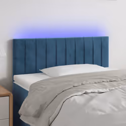 VidaXL 3121896 tête de lit et pied de lit Bleu foncé