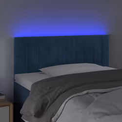 VidaXL 3121896 tête de lit et pied de lit Bleu foncé