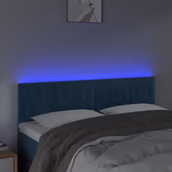 VidaXL 3121902 tête de lit et pied de lit Bleu foncé
